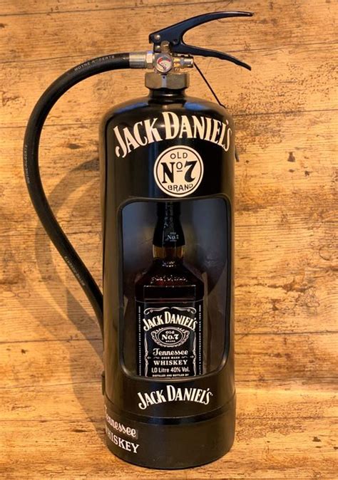 jack daniel's fire extinguisher.